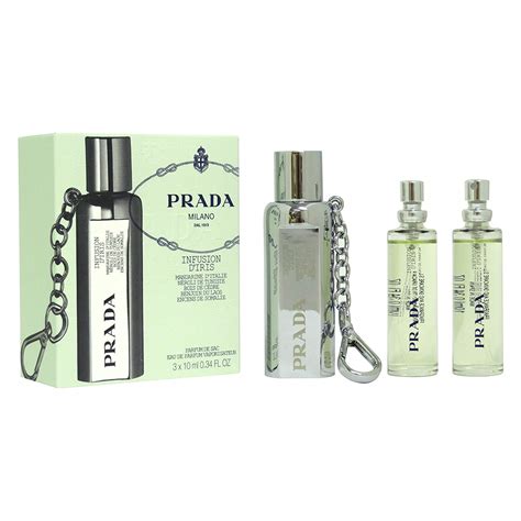 prada perfume 90 ml|prada d'iris gift set.